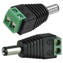 AlarmsysteemExpert.nl Voeding Connector Male t.b.v. Camera zijde