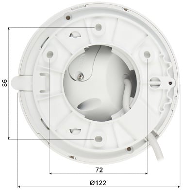 Dahua Set 2x Turret 4MP + Recorder & Bekabeling