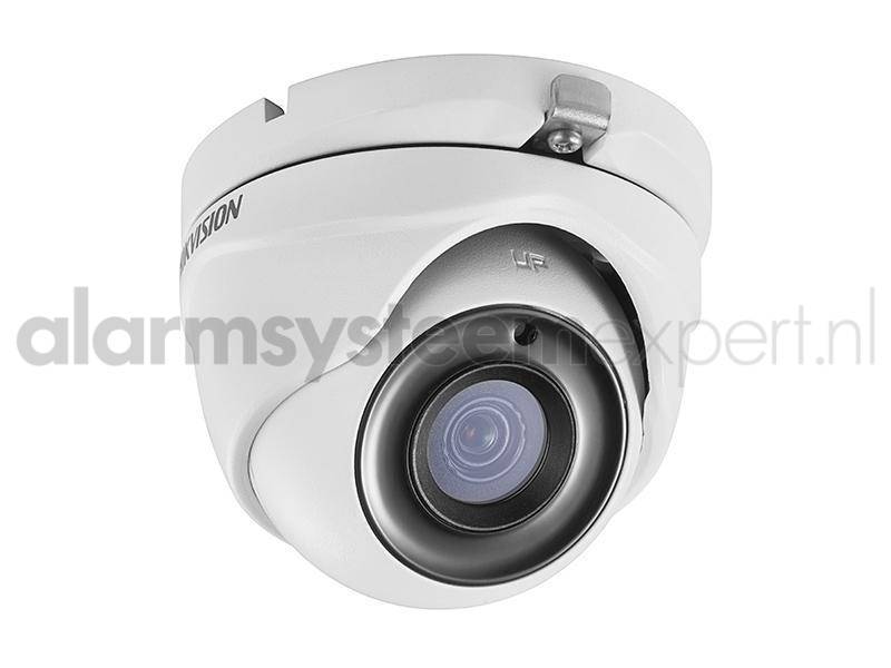 Hikvision 2MP, 2.8mm, Ultra Low Light, klein model camera met PoC, DS-2CE56D8T-ITME