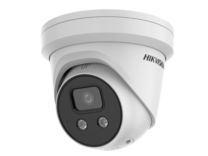 Hikvision DS-2CD2346G2-ISU/SL 4MP AcuSense SD-slot IR-Led 2-weg audio Sirene/flitslicht