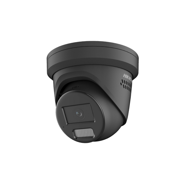 Hikvision DS-2CD2347G2H-LIU ColorVu Hybrid Turret 4MP Zwart