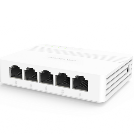Hikvision DS-3E0505D-E | 5 Poorts | Gigabit Unmanaged Desktop Switch