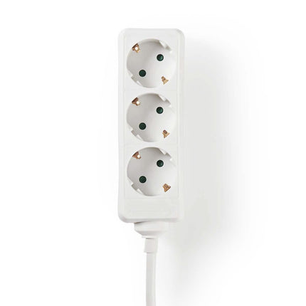 Nedis Stekkerdoos met randaarde, 16 A, 3-wegs, 1.5m