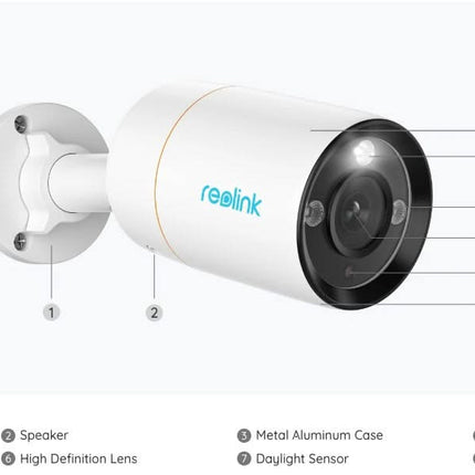 Reolink RLK8-1200B4-A-4MM, 12MP Beveiligingsset met slimme detectie en PoE