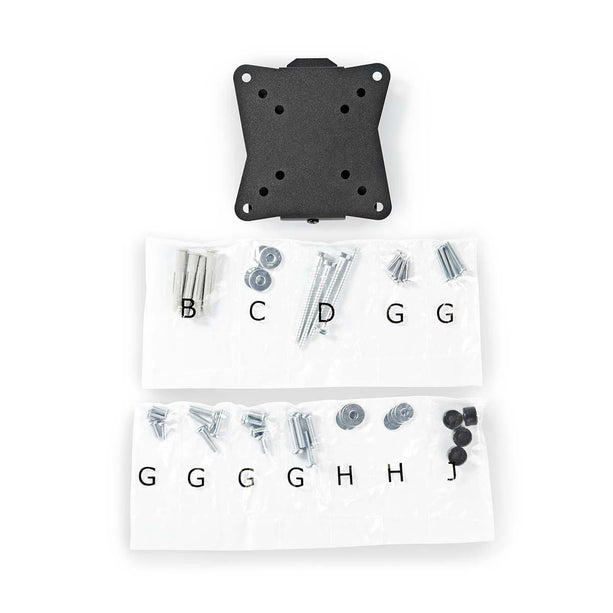 TV-Wandhalterung, neigbar für 10-32 ", max. 30Kg. 1 Scharnierpunkt