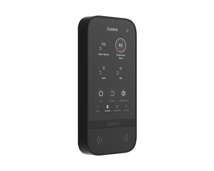 Ajax Systems KeyPad TouchScreen Zwart