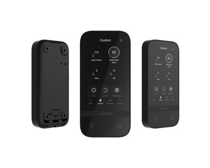 Ajax Systems KeyPad TouchScreen Zwart