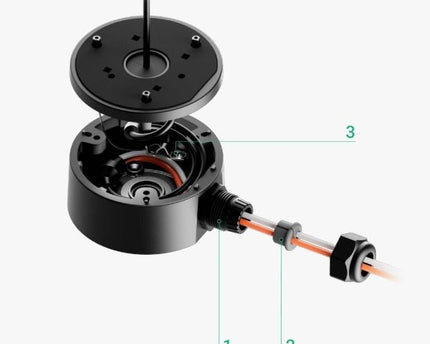 Ajax Systems Montagebox zwart voor Ajax camera's