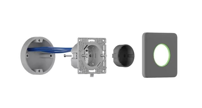 Ajax Systems OutletCore slimme stopcontact  [type F]