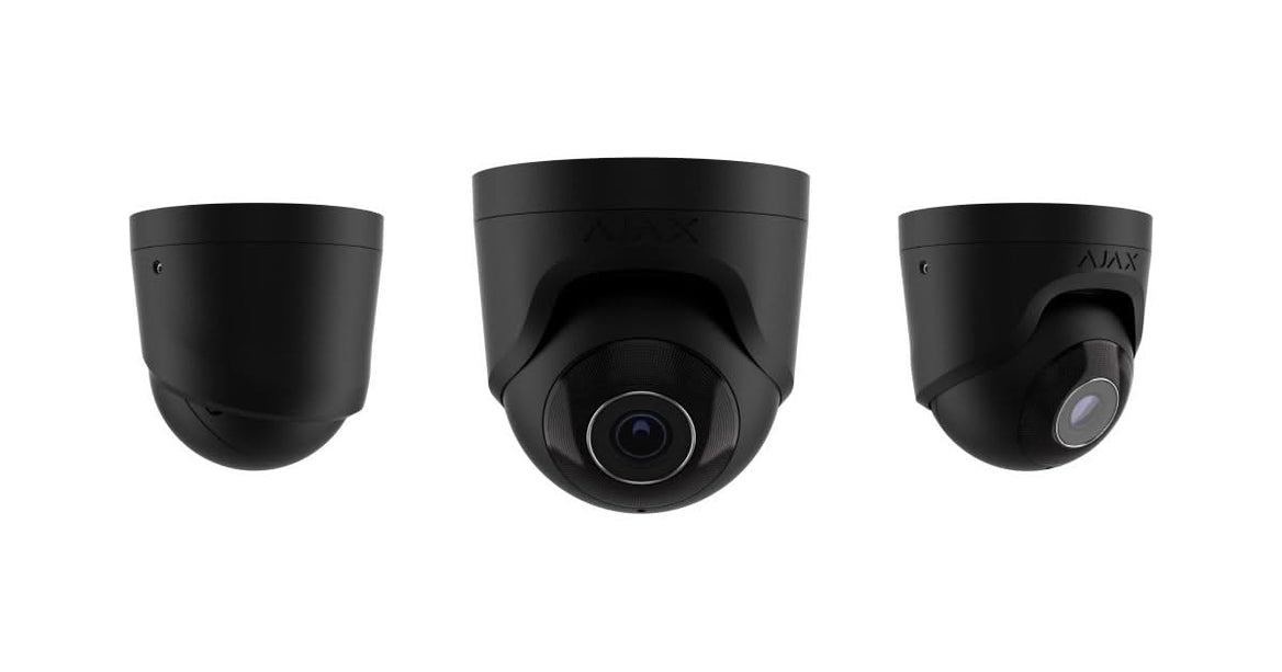 Ajax Systems TurretCam Zwart 8Mp 4K IP-beveiligingscamera