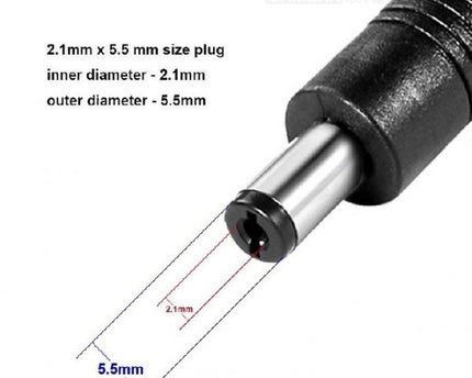 AlarmsysteemExpert.nl 12V stroom splitter 1 naar 2 aansluitingen