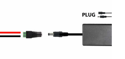 AlarmsysteemExpert.nl 24VDC, 2.5A Powersupply, o.a. voor Intercom Voeding