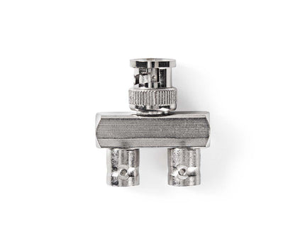 AlarmsysteemExpert.nl Adapter Antenne,  BNC male - 2x BNC female, 1 stuk