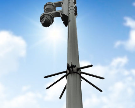 AlarmsysteemExpert.nl Anti-Inklimbeugel 90mm