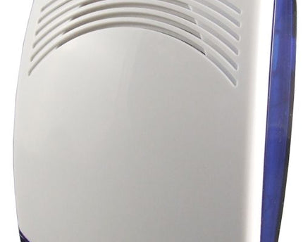 AlarmsysteemExpert.nl Bedrade binnensirene met blauwe LED flitslicht, 12V