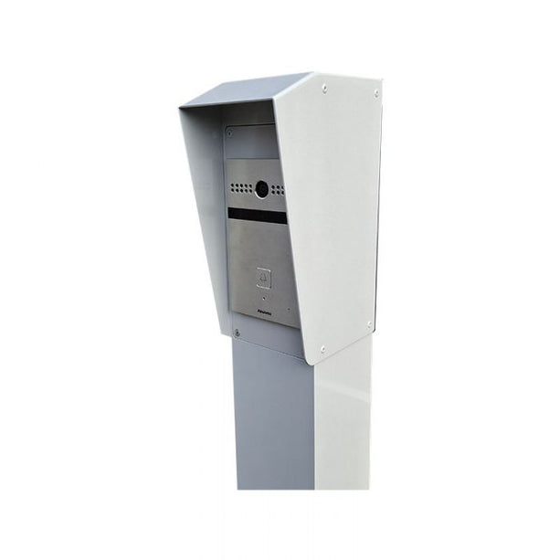 AlarmsysteemExpert.nl Intercomzuil 230cm, 15x15cm Dubbellaags gepoedercoat