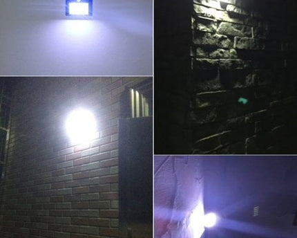 AlarmsysteemExpert.nl Klein model LED schriklamp voor buiten met sensor (draadloos)