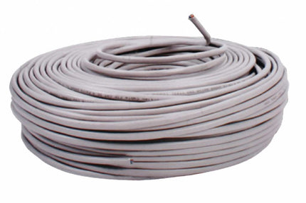 AlarmsysteemExpert.nl Netwerkkabel CAT5e UTP, 50 mtr op rol, 100% koper, Solid aders