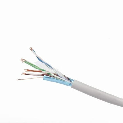 AlarmsysteemExpert.nl Netwerkkabel CAT5e UTP, 50 mtr op rol, 100% koper, Solid aders