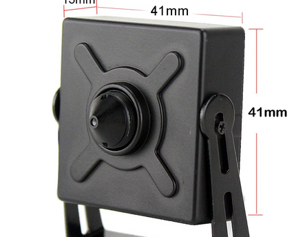 AlarmsysteemExpert.nl Pinhole IP camera 4Mp, 75 graden kijkhoek 3.7mm lens, PoE, Microfoon