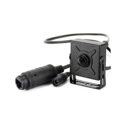 AlarmsysteemExpert.nl Pinhole IP camera 4Mp, 75 graden kijkhoek 3.7mm lens, PoE, Microfoon