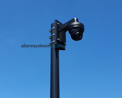 AlarmsysteemExpert.nl Ronde cameramast met kantelanker 3 meter