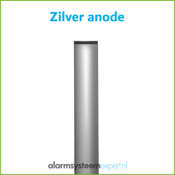 AlarmsysteemExpert.nl Ronde cameramast met kantelanker 4 meter Ø 90mm