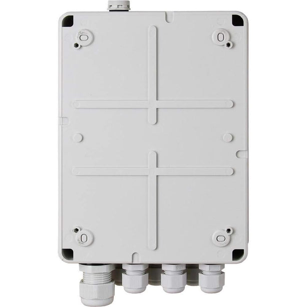 AlarmsysteemExpert.nl S64H 100Mbit switch  in IP56 buitenkast 2x uplink & 4xPoE+