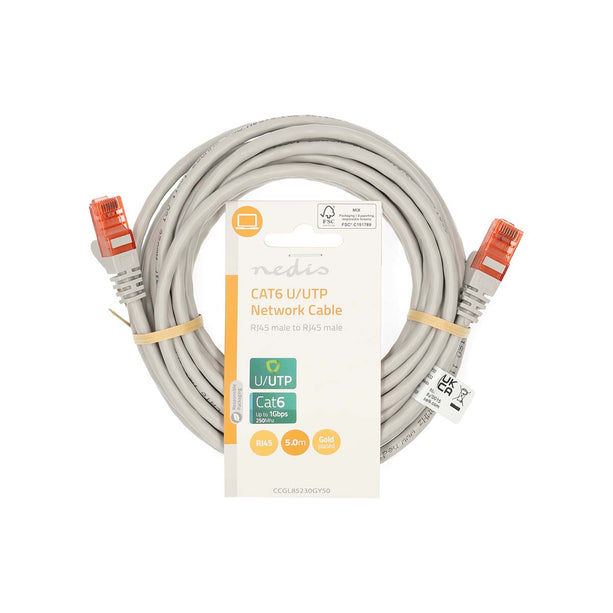 AlarmsysteemExpert.nl UTP CAT6 netwerkkabel 5,0 m