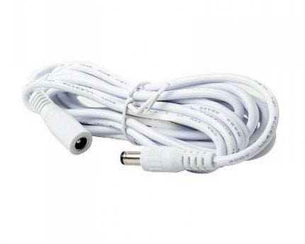AlarmsysteemExpert.nl Verlengkabel voeding 12volt 3mtr wit