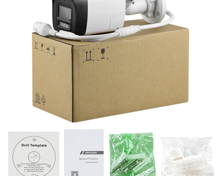 ASE B083-L/S, 8MP/4K Smart Hybrid-Light Bullet camera, PoE, Micro sd slot, 2-weg audio, HIK-Oem