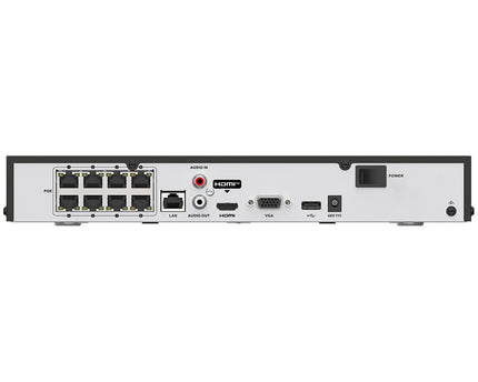 ASE NVR608, 8 Kanaals NVR, HDMI, PoE 8x, HIK-Oem
