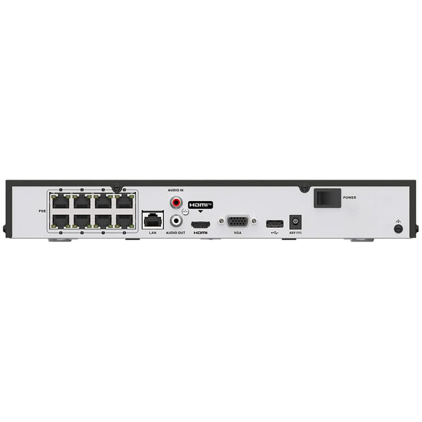 ASE NVR608, 8 Kanaals NVR, HDMI, PoE 8x, Hikvision-OEM