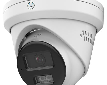 ASE T383-L/S, 8MP/4K Smart Hybrid-Light Turret camera, PoE, Micro sd slot, 2weg-audio, HIK-Oem