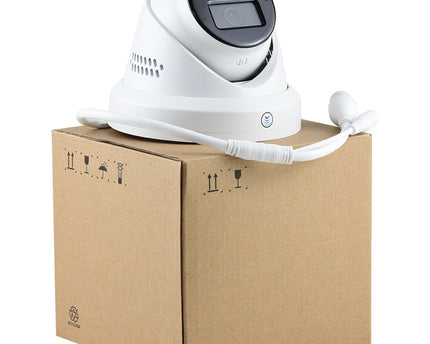 ASE T383-L/S, 8MP/4K Smart Hybrid-Light Turret camera, PoE, Micro sd slot, 2weg-audio, HIK-Oem