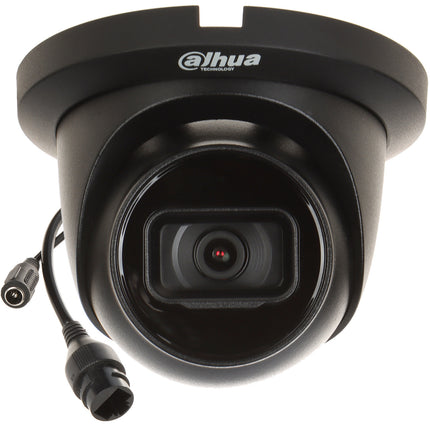 Dahua Black Kit 2x Turret 8 Mp + Recorder & Bekabeling