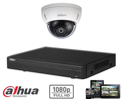 Dahua Full HD-CVI kit 1x dome 2 Megapixel camerabeveiliging set