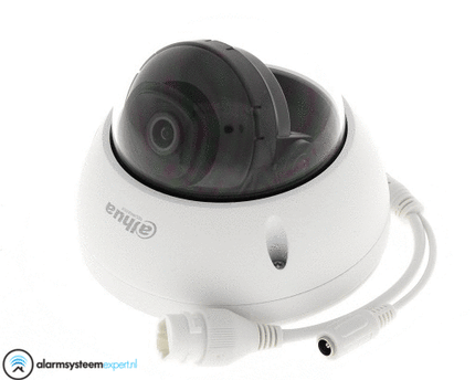 Dahua IPC-HDBW2441E-S | WizSense | Starlight 4 MP Dome | Micro SD slot | Microfoon | Poe | IR leds