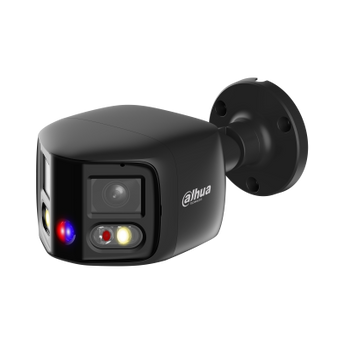Dahua IPC-PFW3849SP, WizSense 8Mp Tioc Dual-Lens Bullet netwerkcamera 180° Zwart