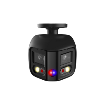 Dahua IPC-PFW3849SP, WizSense 8Mp Tioc Dual-Lens Bullet netwerkcamera 180° Zwart