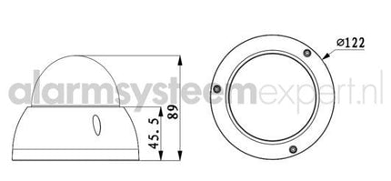 Dahua IPC-SD22404DB-GNY, 4 Megapixel Mini PTZ PoE Dome