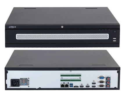 Dahua NVR608H-64-XI, 2x LAN, Geen PoE, RAID, Geschikt voor 64 IP camera's