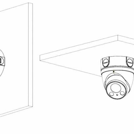 Dahua PFA130E montagebox Zwart
