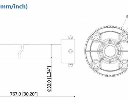 Dahua PFB220C plafondsteun