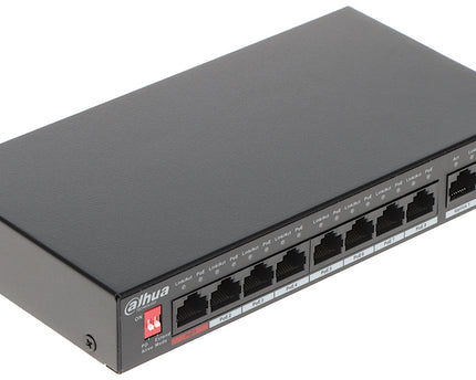 Dahua PFS3010-8GT-96-V2 8x PoE Gigabit 2x RJ45 Uplink