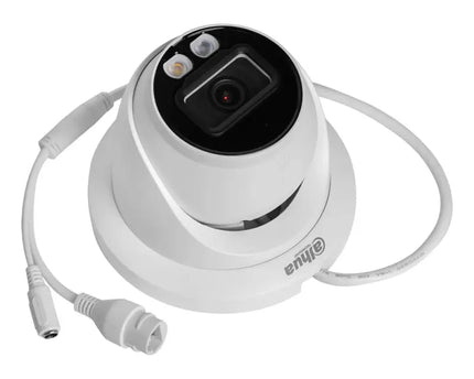 Dahua Set 2x Turret 8MP 4K Full-Color + Recorder & Bekabeling