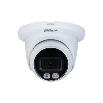 Dahua Set 2x Turret 8MP 4K Full-Color + Recorder & Bekabeling