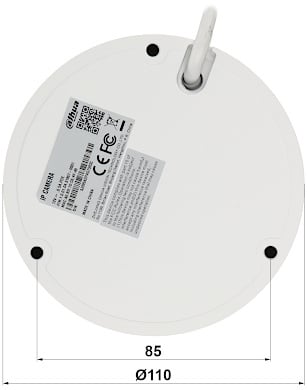 Dahua Set 4x Dome 8MP + Recorder & Bekabeling