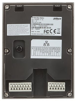 Dahua VTO2202F-P-S2 buitenpost, IP en 2-draads, 160gr camera, PoE