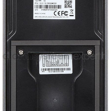 Dahua VTO3211D-P Video Intercom buitenpost met 1 drukknop, Mifare taglezer, PoE